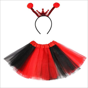 Accesorios de fiesta de Halloween, <span class=keywords><strong>disfraz</strong></span> de lunares, Bumble Bee para <span class=keywords><strong>mujer</strong></span>, falda tutú, diadema, guantes, medias para niñas - Product Image 5