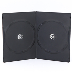 SUNSHING 7mm Slim Clear Color Single CD <b>Disc</b> Case 9mm Empty Black DVD Movie Cases PP <b>Plastic</b> Blu-Ray Boxes for 2 CD/DVD/BD - Product Image 2