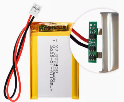 3.7v523450 Model Aircraft Small Four Axis Induction Aircraft Battery Children's Toy Lithium Battery