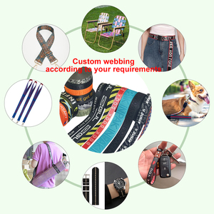 Bền Có Thể Tái Chế <span class=keywords><strong>Polyester</strong></span> Jacquard Dệt Vải Thêu Ruy Băng Cho Giày Quần Áo Thắt Lưng Túi - Product Image 5