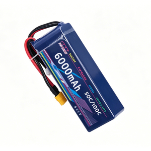 6000mAh 4S 35.2V 50C/100C แบตเตอรี่ลิเธียมเหลว LiCoO2 ประสิทธิภาพระดับพรีเมียม 500 รอบการใช้งาน แบตเตอรี่ลิเธียมที่ทนทาน พลังงานระดับมืออาชีพ - Product Image 2