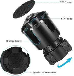 Portavasos Grande y Estable para Coche, Soporte para Asiento Delantero de Auto para Fideos Instantáneos, Café, Botella de Agua, Lata - Product Image 3