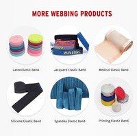 Bande élastique en spandex/nylon écologique de 10 mm pour la couture de soutiens-gorge, la lingerie et les maillots de bain