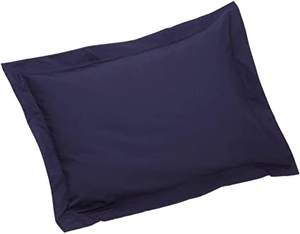 لحاف ، طقم وسادة سادة قياسية من <span class=keywords><strong>2</strong></span> غطاء وسادة سرير مزخرف (معيار 20 بوصة × 26 بوصة ، أبيض صلب) - Product Image 3