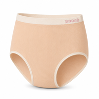 Braguitas de mujer al por mayor de color liso sin costuras con letras, de tiro medio, suaves, transpirables, de alta elasticidad, con refuerzo antibacteriano 7A, ODM de fábrica