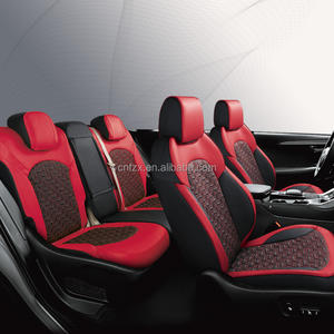 Venta al por mayor de fábrica, accesorios interiores originales para coche, fundas de asiento de cuero deportivo, decoración de coche, conjunto completo de fundas de asiento de coche de lujo - Product Image 6