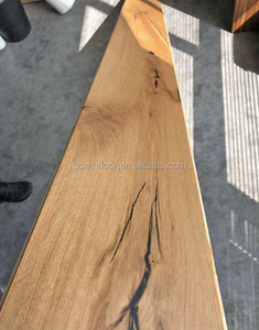 Rústico ahumado clic cerradura flotante instalar aceitado roble blanco de madera pisos de madera de ingeniería de madera de roble pisos de madera dura - Product Image 5