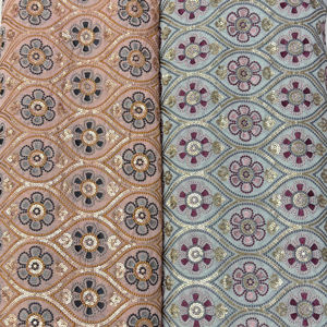 Vente en gros de tissus élégants et luxueux en dentelle avec appliques, tissu brodé à paillettes perlées pour robe de soirée - Product Image 1