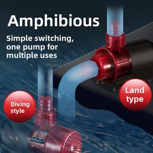 Pompa sommergibile ad alta tensione a frequenza variabile per acquario, laghetto per pesci e laghetto per koi, regolabile 13000L/H, prezzo di fabbrica - Product Image 3