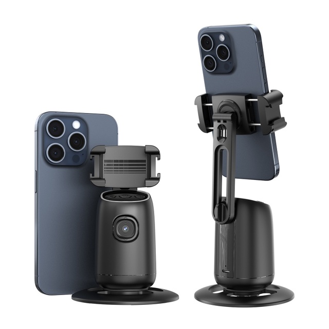 AI P05 Mobile Phone Gimbal with Face Tracking 360 Rotation for V5.2 1200mAh Battery for Vlog & Selfie