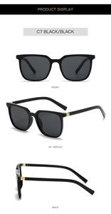 Nuevas Gafas de Sol de Diseño de Marca <span class=keywords><strong>M</strong></span>, Montura Óptica Grande, Bisagras Metálicas, Protección UV400, Modernas para Hombre y Mujer - Product Image 5