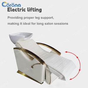 كرسي غسيل الشعر الكهربائي ، الشامبو ، سرير الغسيل العكسي ، صالون التدليك ، محطة الشامبو - Product Image 6