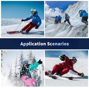 Vêtements de <span class=keywords><strong>ski</strong></span> imperméables OEM Veste de snowboard, nouveau design coupe-vent imperméable à capuche Vêtements de <span class=keywords><strong>ski</strong></span> - Product Image 5