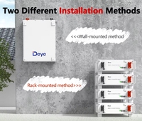 EU USA Jinko Deye ESS Kit Solaire Batterie Au Lithium Fer 10Kw 200Ah Batterie StackArk Bandes