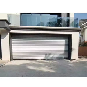 Volet roulant électrique moderne en alliage d'aluminium Portes de <span class=keywords><strong>garage</strong></span> roulantes avec télécommande et <span class=keywords><strong>ouverture</strong></span> <span class=keywords><strong>manuelle</strong></span> pour villa - Product Image 1