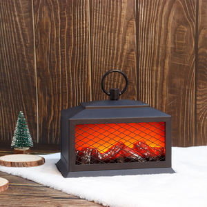 <span class=keywords><strong>Lampe</strong></span> murale de noël à Led, flamme dansante, rétro, décoration de table, ornement, lumières de flamme intérieures et extérieures - Product Image 3