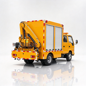 Camion de drainage d'urgence personnalisé Suzu 4X2 1500m³/H avec grue pour drainage d'urgence - Product Image 2