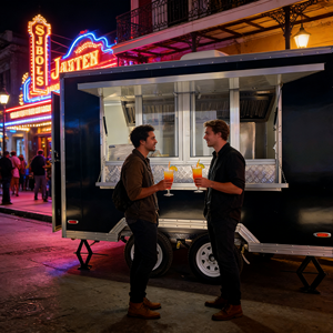 Remorque de restauration <span class=keywords><strong>pour</strong></span> événements, avec cuisine, forme unique, <span class=keywords><strong>pour</strong></span> <span class=keywords><strong>barbecue</strong></span>, hot-dogs et gaufres, à vendre - Product Image 2