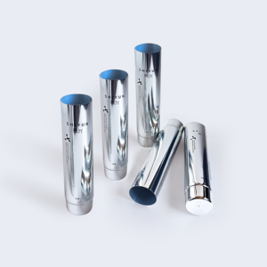 कस्टम 120ml चांदी एल्यूमीनियम खाली निचोड़ने ट्यूब लोशन चेहरे के मास्क क्रीम क्लीनज़र अन्य - Product Image 1