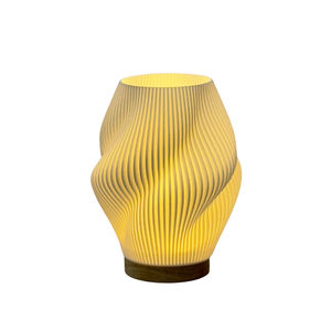 Lampe de bureau LED ANTINSKY à impression 3D avec chargement USB, 3 options de couleur, lumière personnalisable, interrupteur tactile marche/arrêt, design moulé, intensité réglable - Product Image 6