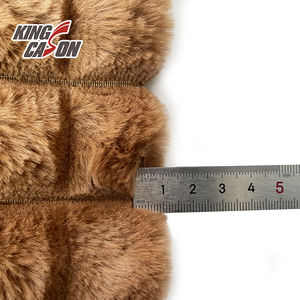 KINGCASON-Chaqueta recortada para <span class=keywords><strong>mujer</strong></span>, cómoda y lavable, suave, Donut, para cama de Mascota, <span class=keywords><strong>chaleco</strong></span> de piel sintética, Alfombra de <span class=keywords><strong>pelo</strong></span> de <span class=keywords><strong>conejo</strong></span> - Product Image 3