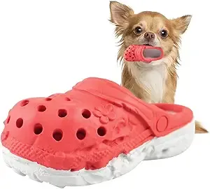 <span class=keywords><strong>Jouet</strong></span> à mâcher pour chien en caoutchouc non toxique en forme de sabot, couineur, pour petites/moyennes races - <span class=keywords><strong>Jouet</strong></span> <span class=keywords><strong>interactif</strong></span> pour la dentition, durable et résistant aux morsures - Product Image 6