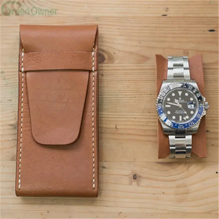 wholesale high and custom watch travel case leather, watch pack, vintage watch case