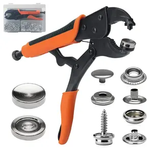 Heavy Duty Snap Fastener Tools Adjustable Pliers Fastener Pliers Tool Kit