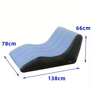 Fauteuils et canapés gonflables en PVC écologique - Design moderne, imperméables, portables et pliables pour le camping, la randonnée, les voyages et l'utilisation en extérieur - Product Image 2