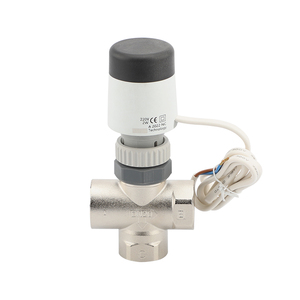 Termostato inteligente Válvula de calefacción de <span class=keywords><strong>suelo</strong></span> eléctrico AC24V/230V con NC/NO colector de agua <span class=keywords><strong>radiante</strong></span> Material de PC calefacción eléctrica - Product Image 6