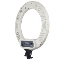Anneau lumineux LED LF-R480C de 18 pouces, éclairage photographique, 3200-5800K, lampe annulaire de 48W, trépied et miroir pour téléphone, appareil photo, vidéo