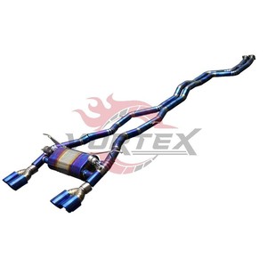 ระบบท่อไอเสียไทเทเนียมน้ำหนักเบาพิเศษแบบ Vortex สำหรับ F80 M3รถ M4 F82 3.0T S55แข่งรถ catback - Product Image 3