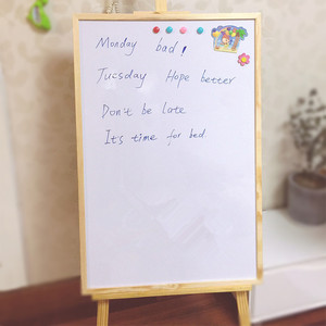 Tùy chỉnh OEM MDF/di động bằng gỗ Bảng trắng khung từ xóa được đứng bảng đen trắng cho lớp học sử dụng - Product Image 2