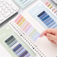Blocs de notes colorés personnalisés en gros Notes autocollantes amovibles avec règle