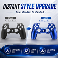 Coque de remplacement pour manette PS4 Slim - Accessoire de console de jeu