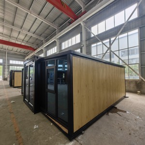 Casa Container Espandibile da 20 Piedi, Prefabbricata e Mobile, con 2-3 Camere da Letto, Arredamento Pieghevole, Materiale in Acciaio, in Vendita - Product Image 3