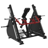 Machine de musculation commerciale à charge par disques pour l'entraînement des lombaires, équipement de fitness pour salle de sport