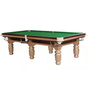Customizable Billiard Snooker Table With Solid Wood And Stone Bed