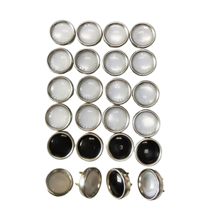 Fabrika toptan 8.2mm 9.2mm 10mm 11mm geçmeli düğme Metal düğme yapış - Product Image 2