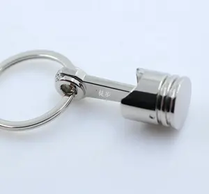 Zuiger Sleutelhanger, Zuiger Sleutelhanger Creative Accessoires Auto Deel Model Automotive Sleutelhanger Key Chain Ring Key Rings Keyfob