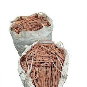 Chatarra de alambre de cobre, alambre de cobre rojo de alta calidad, listo para enviar en paletas a granel, material de reciclaje de alambre de cobre - Product Image 1