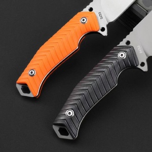 Cuchillos Tácticos Bat de Alta Calidad con Mango G10 y Hoja de Acero Inoxidable, Cuchillo de Bolsillo Táctico Personalizable OEM para Supervivencia al Aire Libre - Product Image 4