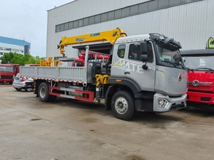 Grue à flèche pliante montée sur camion, capacité nominale 20 tonnes, camion de transport lourd 6x4, grue à flèche droite montée sur camion - Product Image 3