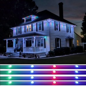 Mis rabbit 30mm RGBW UCS2904 Wasserdichte LED-Pixel-Schienen lichtquelle für den Außenbereich Permanente drahtlose Weihnachts beleuchtung mit Schutzart IP68 - Product Image 5