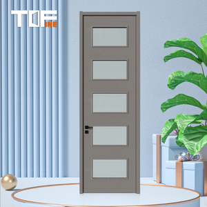 Rockwool Filled Security Door with Built-In <strong>Keel</strong> and Fingerprint Lock Home Entry Door Made of Steel Chinese Manufacturing - Product Image 4