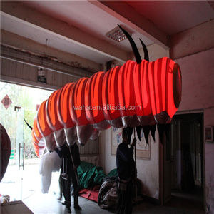 Marioneta Inflable de <span class=keywords><strong>Gusano</strong></span> con Degradado de Color Premium, Ligera para Actuaciones Nocturnas - Product Image 4
