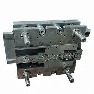Punzonadora de prensa de acero progresiva troquelada personalizada, molde de estampado de <span class=keywords><strong>Metal</strong></span> progresivo para productos domésticos - Product Image 2