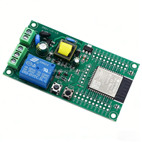 Placa de Desarrollo AC90-250V con Alimentación CA ESP32 WIFI para Módulo de Relé Único BLE, Convertidor CC/CC, Sistema Operativo Linux, Comunicación I2C