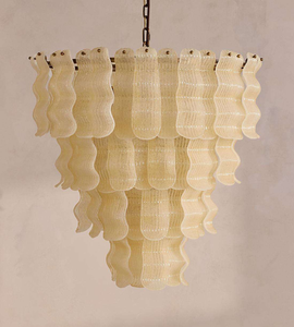 Lampadario in Vetro Artigianale Stile Nordico, Ideale per Salotti Familiari, Hotel e Sale da Pranzo - Product Image 3