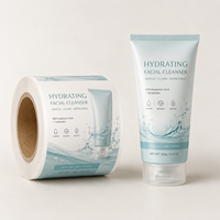 Bouteilles d'huile capillaire personnalisées étanches avec étiquette personnalisée, autocollants adhésifs en BOPP avec logo imprimé pour flacon compte-gouttes d'huile capillaire